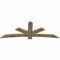 Ekena Millwork Alberta Rough Sawn Timber Gable Bracket, Douglas Fir, 84"W x 31"H x 2"D x 6"F, 9/12 Pitch GBW084X31X0206ALB00RDF - alternate 4